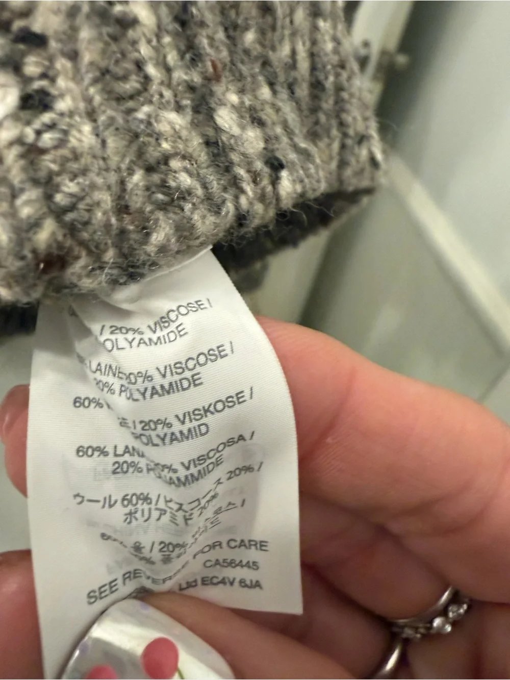 J. Crew Heather Gray Crewneck Sweater